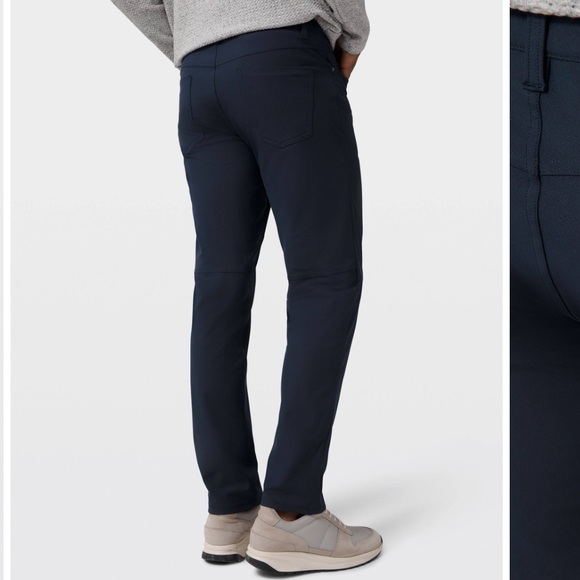 Lululemon Navy Men’s ABC Pant Trouser - Picture 3 of 7